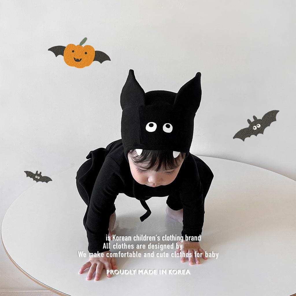 長袖セットアップ ハロウィンコスチューム バットマンセットアップ 3点セット【mh0010552】