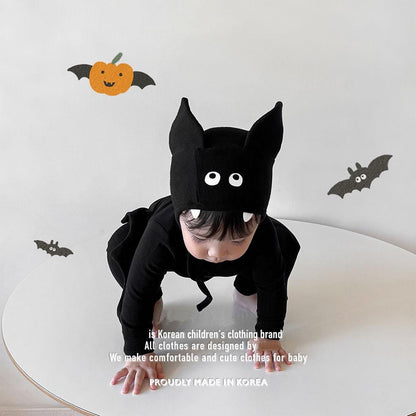 長袖セットアップ ハロウィンコスチューム バットマンセットアップ 3点セット【mh0010552】