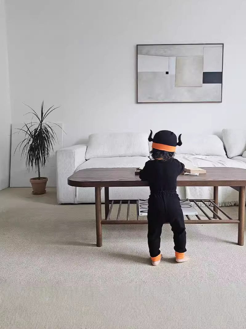 長袖セットアップ ハロウィンコスチューム おばけ長袖セットアップ 3点セット【mh0010555】