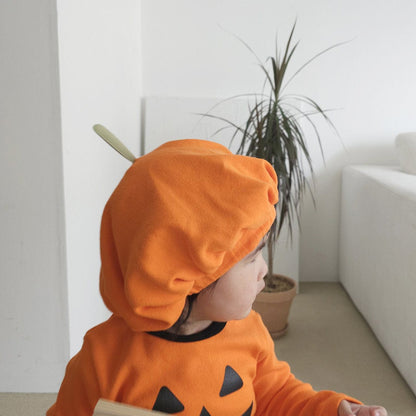 長袖セットアップ ハロウィンコスチューム🎃👻 パンプキン長袖セットアップ 3点セット【mh0010556】