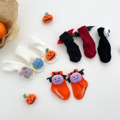 ベビー用靴下・タイツ ハロウィンコスチューム マスコット付きソックス靴下【mh0010544】