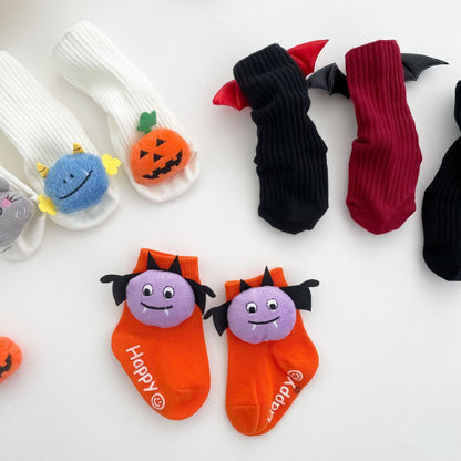 ベビー用靴下・タイツ ハロウィンコスチューム マスコット付きソックス靴下【mh0010544】