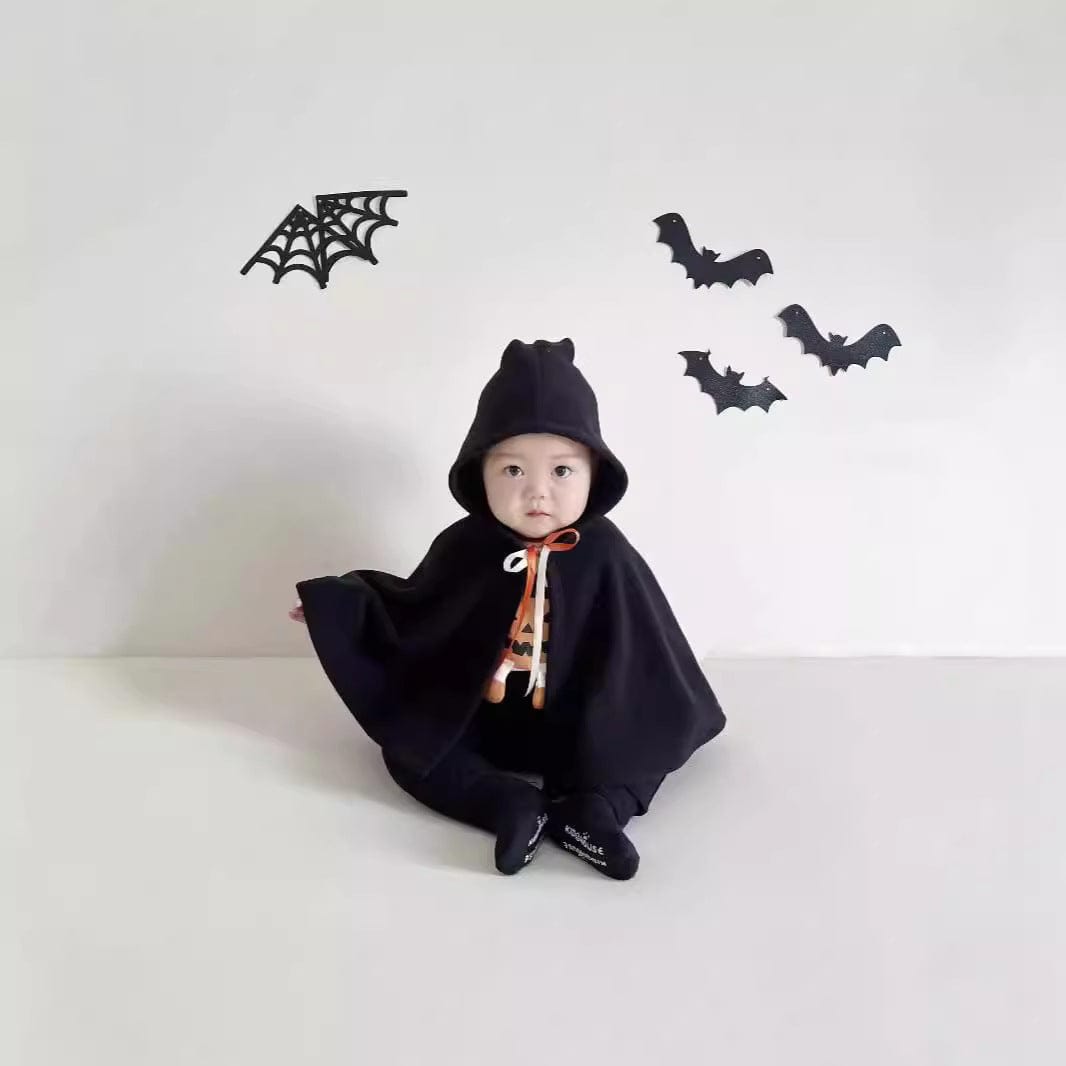 ショートコート・ジャケット・ジャンパー ハロウィンコスチューム パンプキンかぼちゃ/おばけフーディケープ【mh0010546】