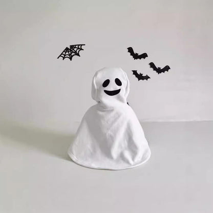 ショートコート・ジャケット・ジャンパー ハロウィンコスチューム パンプキンかぼちゃ/おばけフーディケープ【mh0010546】