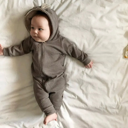 長袖ロンパース バンビフーディ長袖ロンパース【mh0011179】