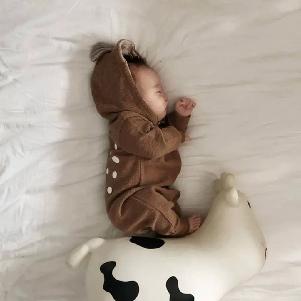 長袖ロンパース バンビフーディ長袖ロンパース【mh0011179】