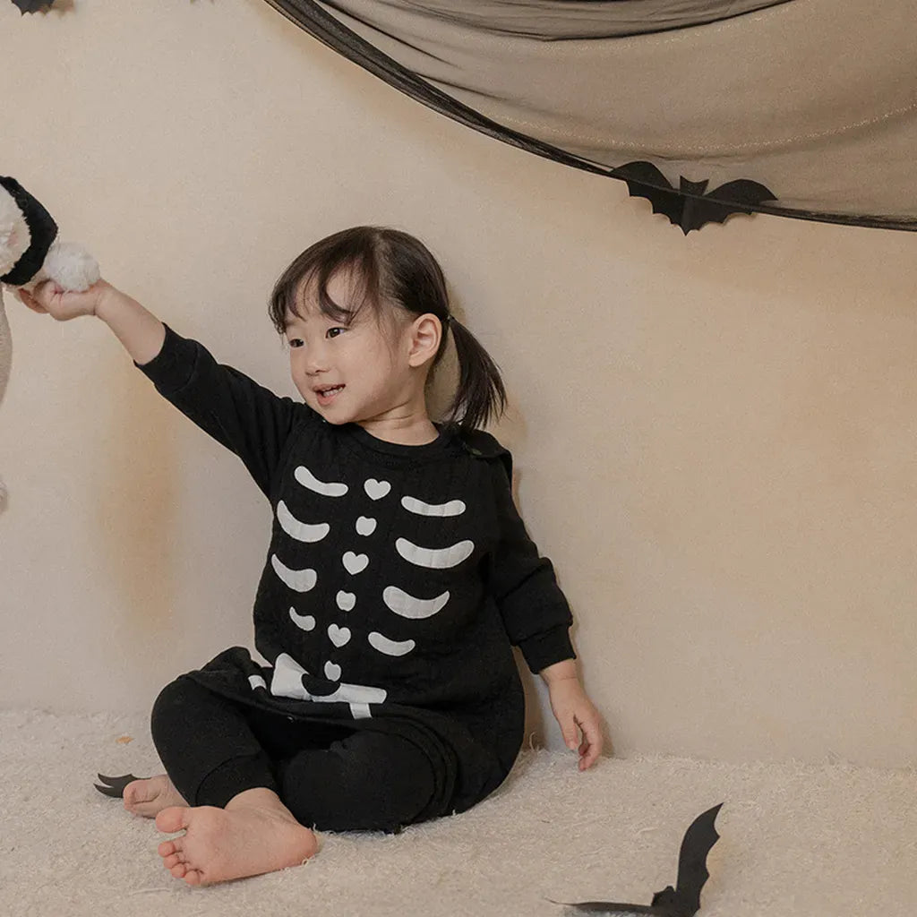 スリーパー ハロウィンスケルトンリブスリーパー【mh0011190】