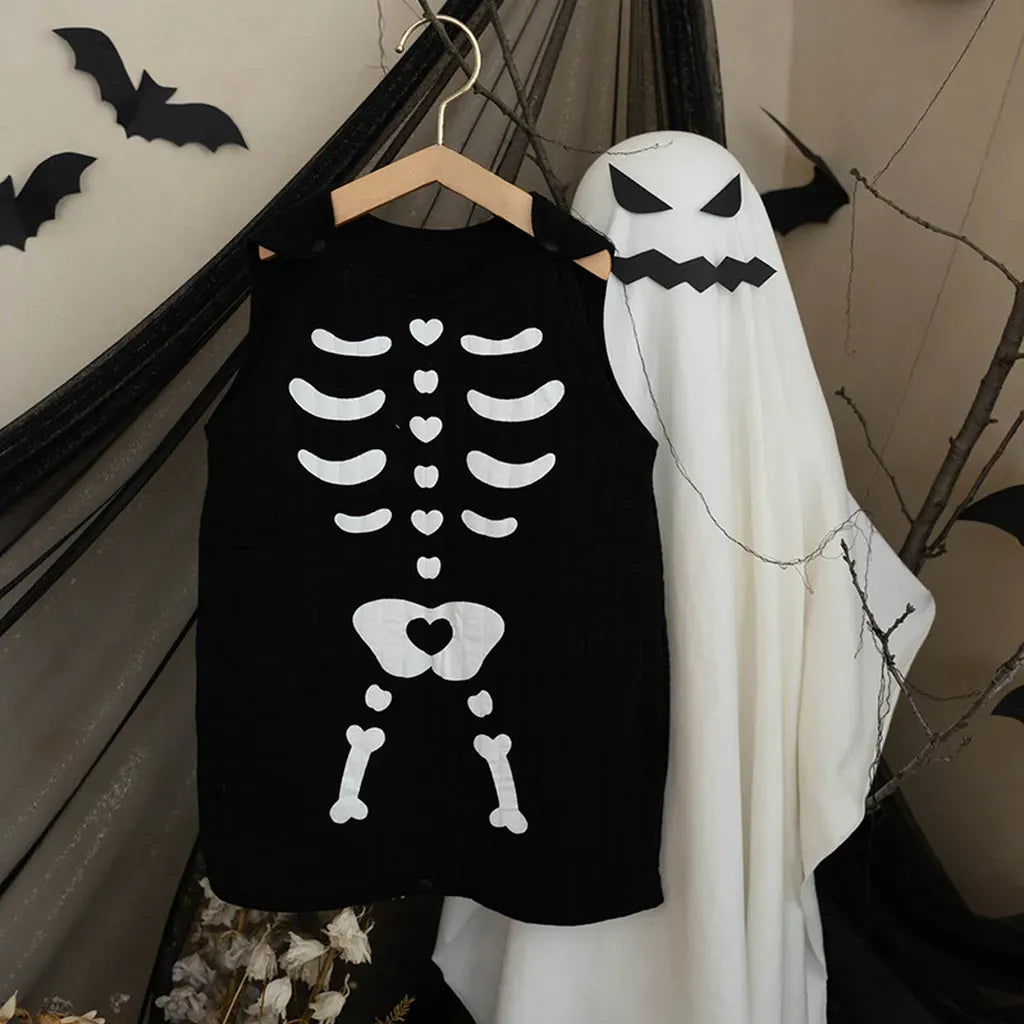 スリーパー ハロウィンスケルトンリブスリーパー【mh0011190】