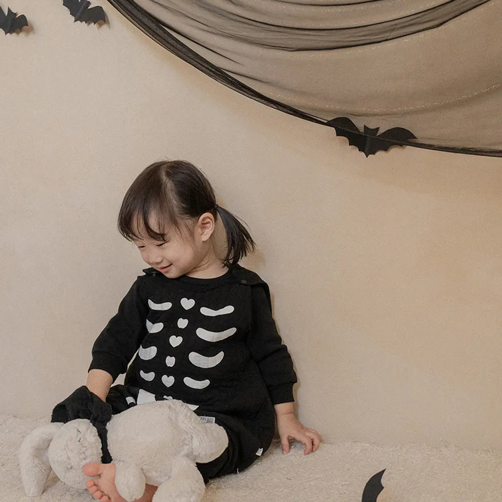 スリーパー ハロウィンスケルトンリブスリーパー【mh0011190】