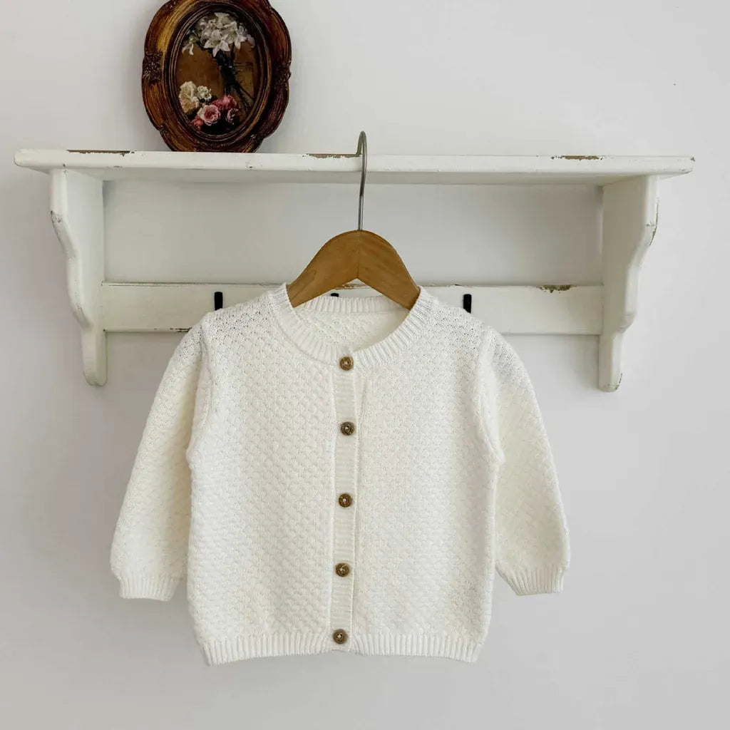 ロンパースセットアップ ケーブルニットカーディガン / ニットロンパース【mh0011195】