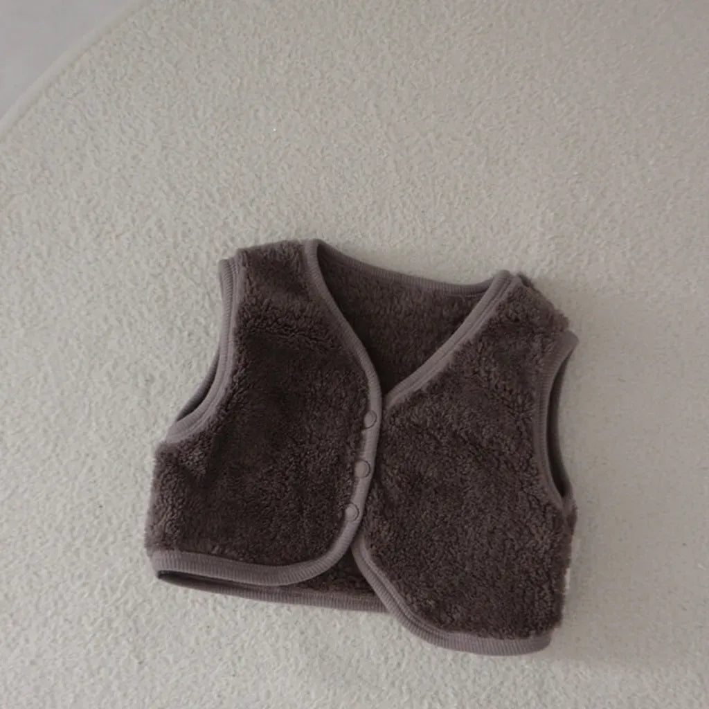 ベスト バイピングシンプルフリース前あきベスト【mh0011200】