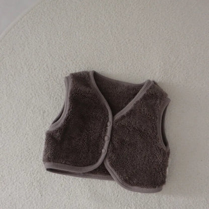 ベスト バイピングシンプルフリース前あきベスト【mh0011200】