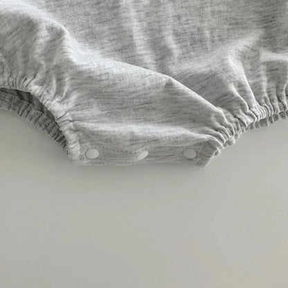 半袖ロンパース ベビートップス/ロンパース 半袖Tシャツ/半袖ボディスーツ ワンポイントロゴ 3カラー【mh0004844】