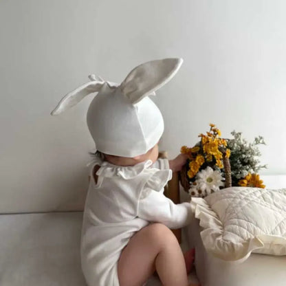 長袖ロンパース ラッフルフリル襟ロンパース/長袖Tシャツ【mh0011172】