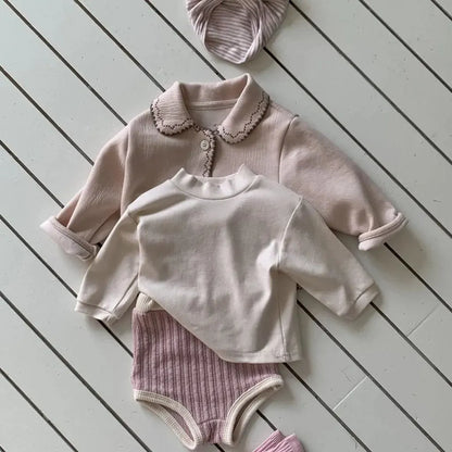 長袖Tシャツ シンプルベーシックハイネック長袖Tシャツ【mh0011196】