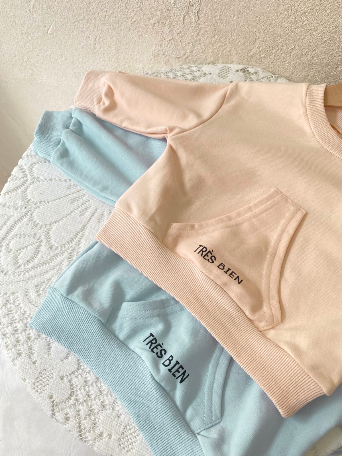 Triangle Pocket Sweatshirt & Shorts Set 三角ポケット スウェット セットアップ【mh0012685】 BBAMMA 長袖セットアップ