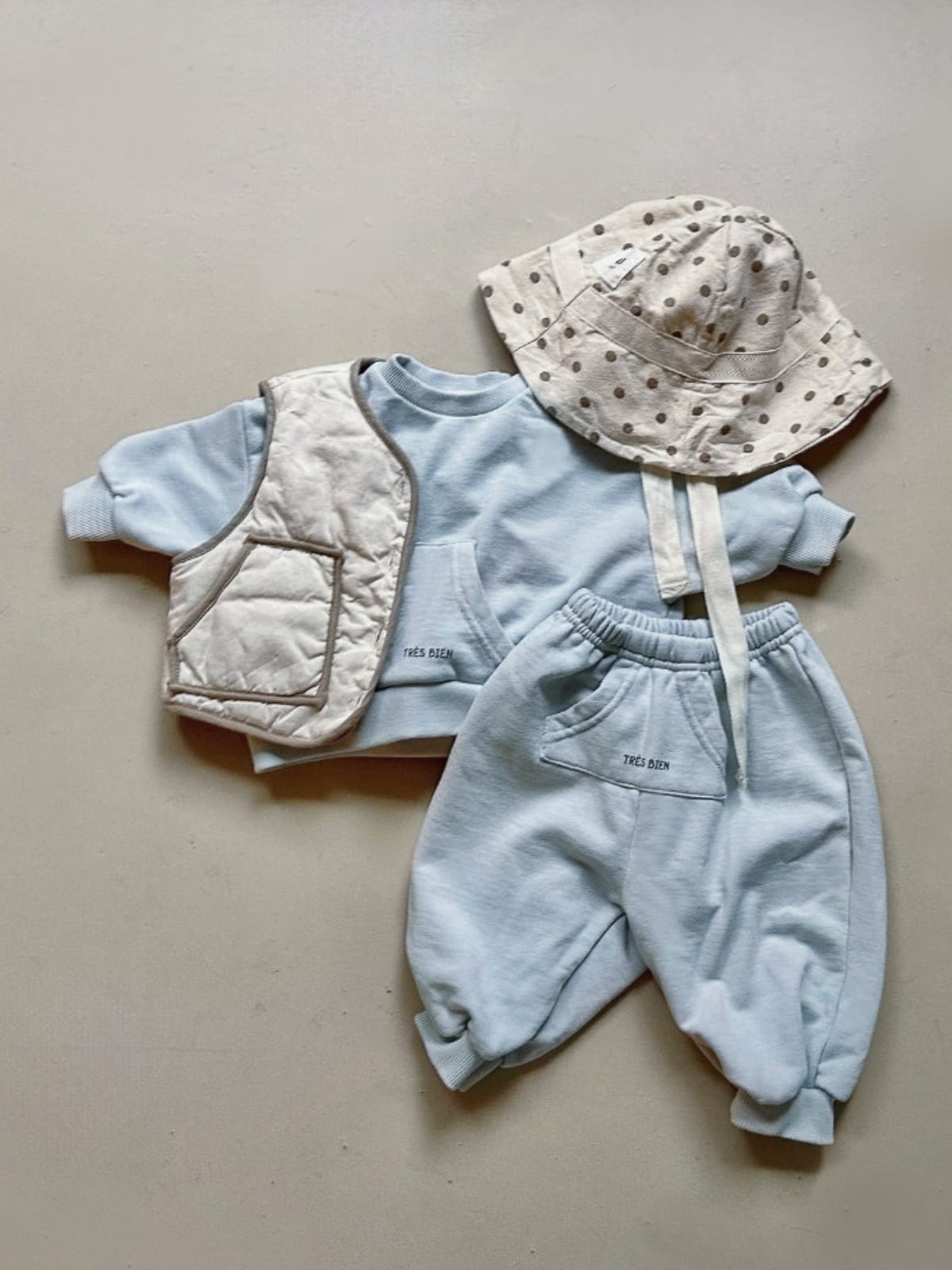 Triangle Pocket Sweatshirt & Shorts Set 三角ポケット スウェット セットアップ【mh0012685】 BBAMMA 長袖セットアップ