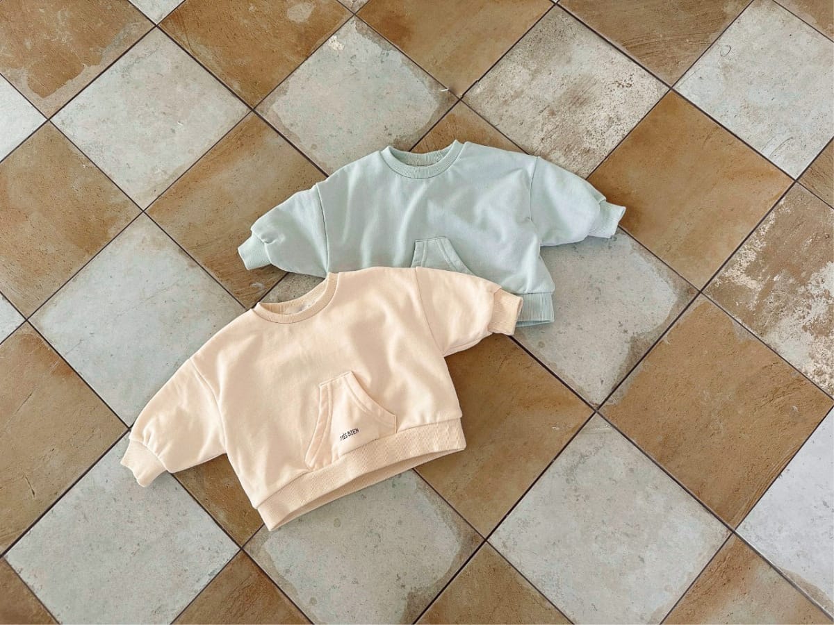 Triangle Pocket Sweatshirt & Shorts Set 三角ポケット スウェット セットアップ【mh0012685】 BBAMMA 長袖セットアップ