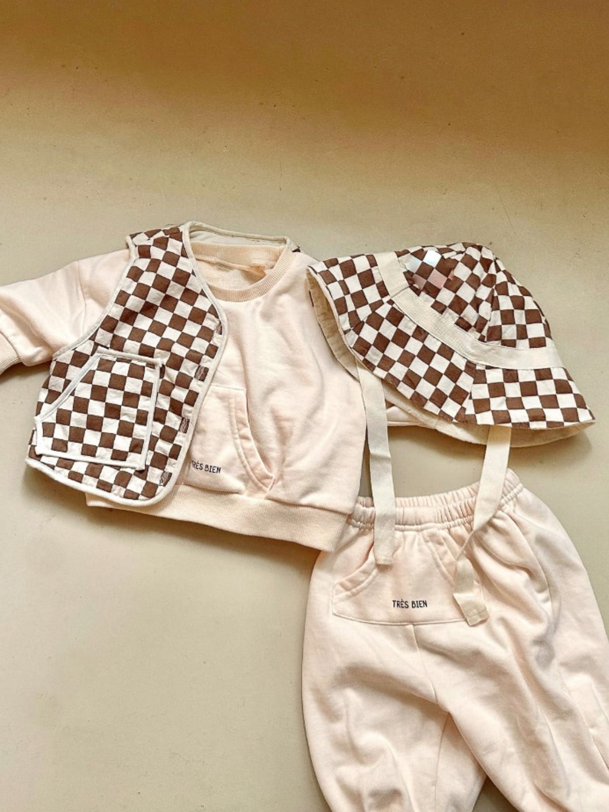 Triangle Pocket Sweatshirt & Shorts Set 三角ポケット スウェット セットアップ【mh0012685】 BBAMMA 長袖セットアップ