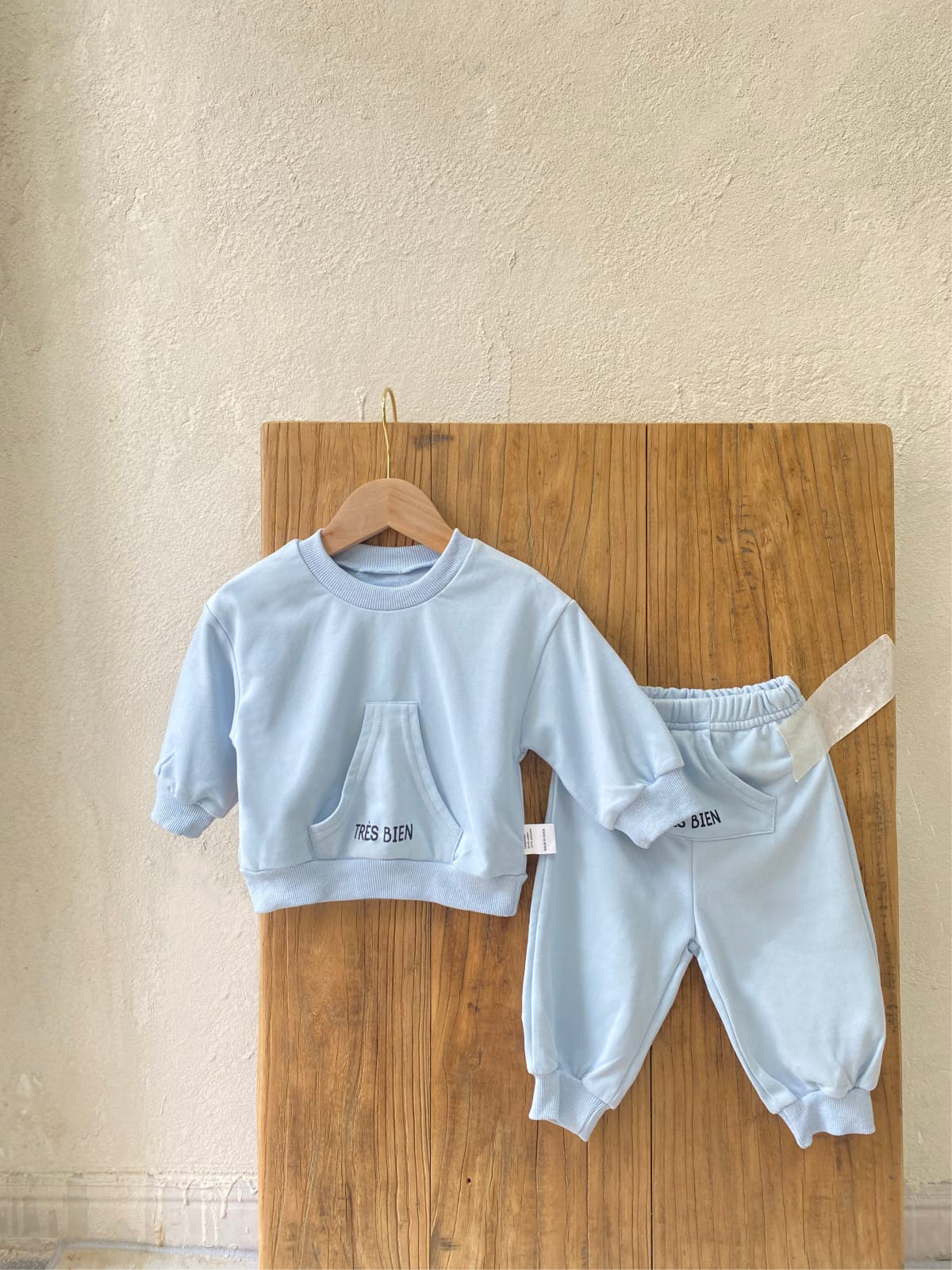 Triangle Pocket Sweatshirt & Shorts Set 三角ポケット スウェット セットアップ【mh0012685】 BBAMMA 長袖セットアップ