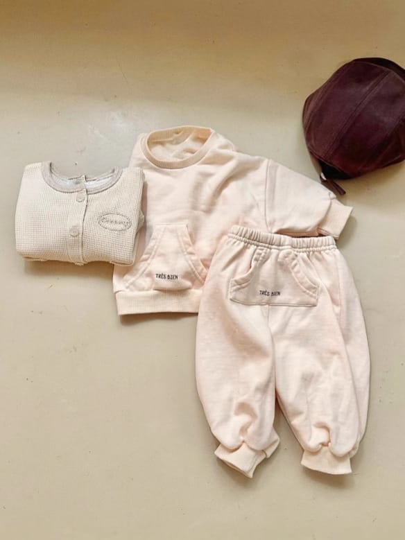 Triangle Pocket Sweatshirt & Shorts Set 三角ポケット スウェット セットアップ【mh0012685】 BBAMMA 長袖セットアップ