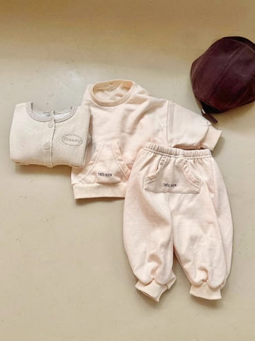 Triangle Pocket Sweatshirt & Shorts Set 三角ポケット スウェット セットアップ【mh0012685】 BBAMMA 長袖セットアップ