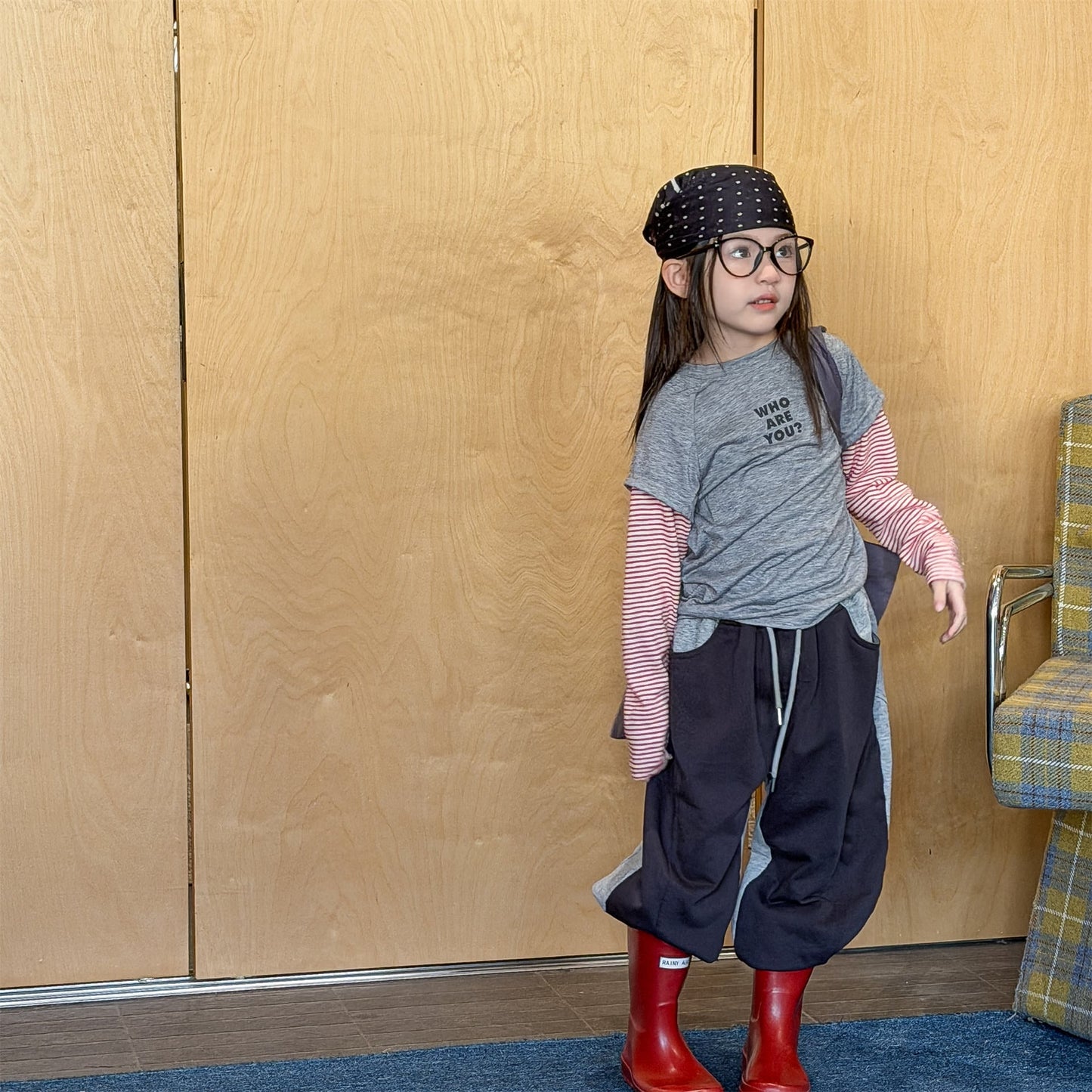 Two Tone Sweatpants バイカラー スウェットパンツ【mh0012465】 ADbaby ロングパンツ・スウェットパンツ