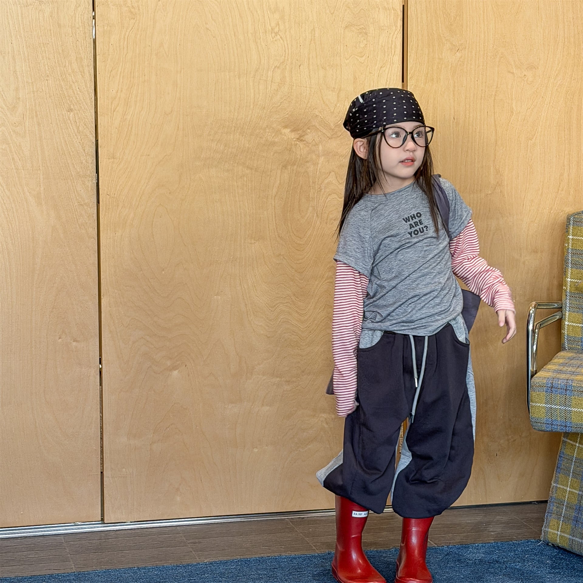 Two Tone Sweatpants バイカラー スウェットパンツ【mh0012465】 ADbaby ロングパンツ・スウェットパンツ