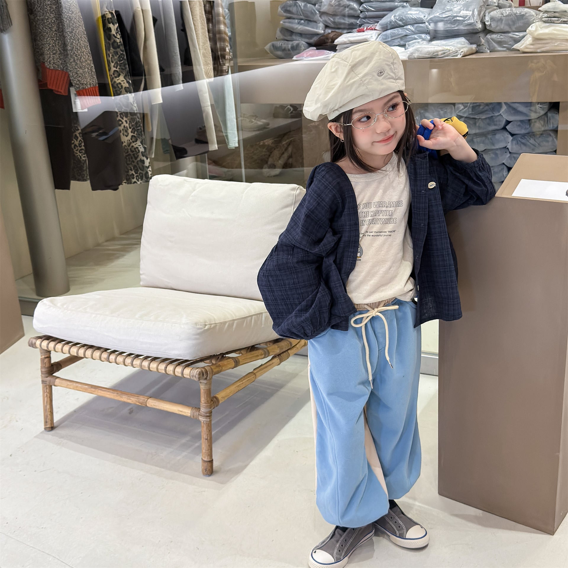 Two Tone Sweatpants バイカラー スウェットパンツ【mh0012465】 ADbaby ロングパンツ・スウェットパンツ