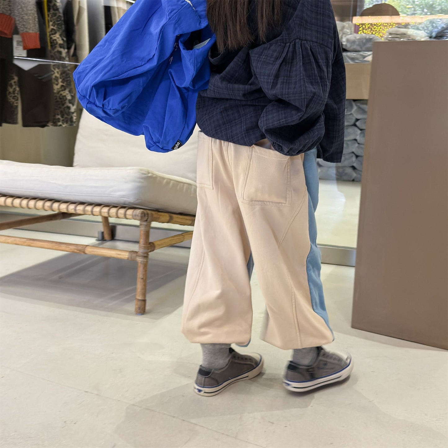 Two Tone Sweatpants バイカラー スウェットパンツ【mh0012465】 ADbaby ロングパンツ・スウェットパンツ