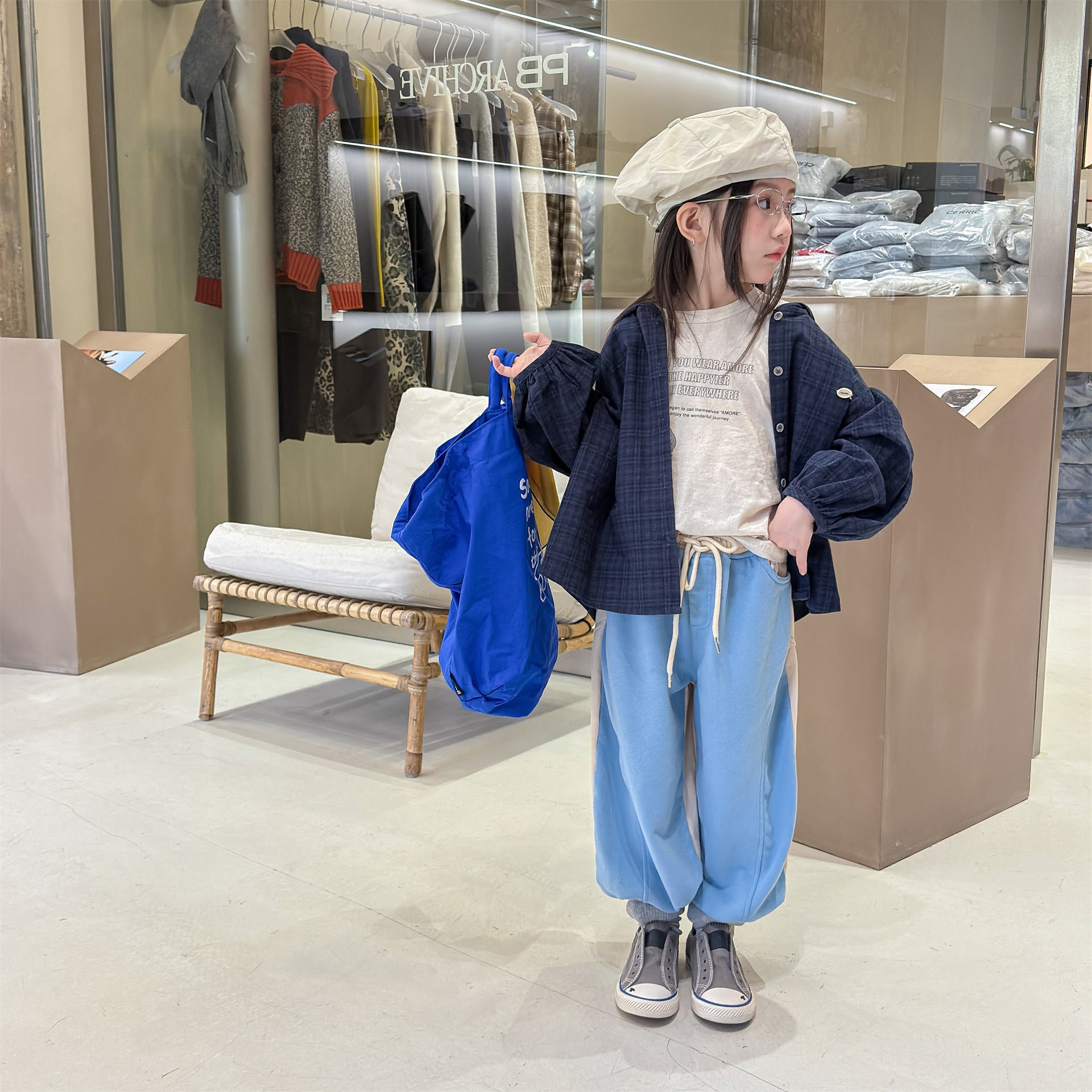 Two Tone Sweatpants バイカラー スウェットパンツ【mh0012465】 ADbaby ロングパンツ・スウェットパンツ