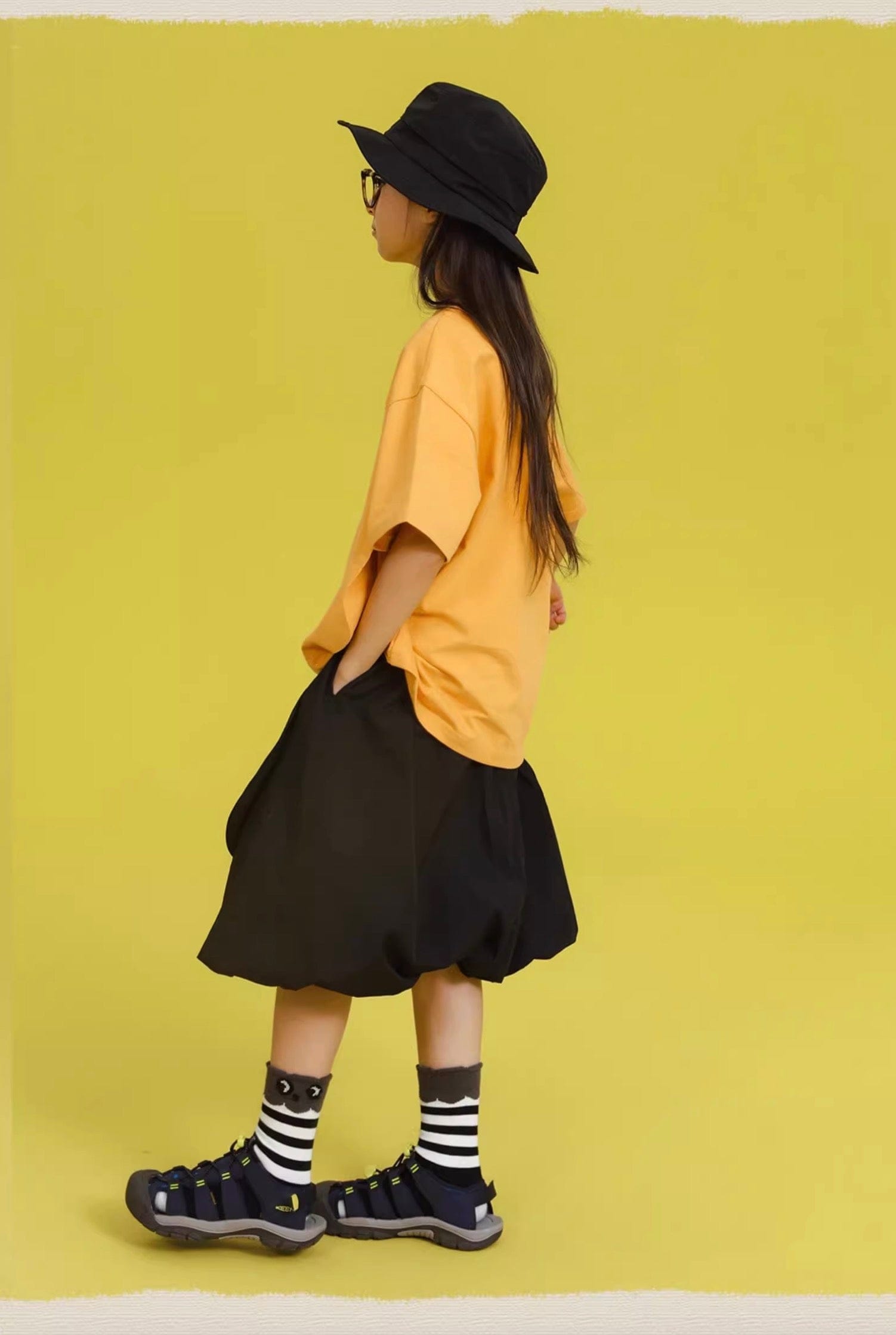 スカート TYAKASHA KIDS ドロストバルーンスカート【mh0010081】