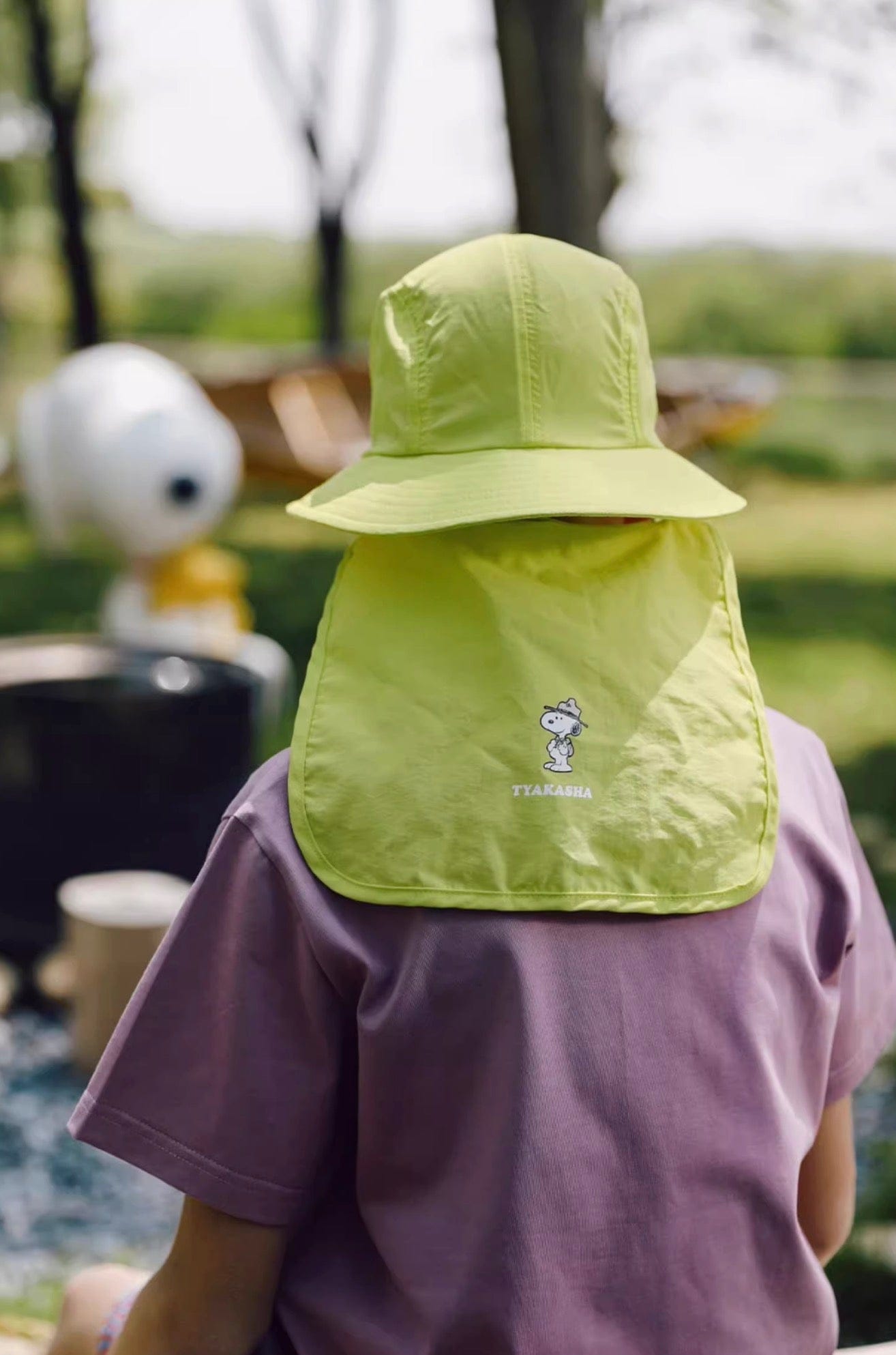 ベビー用帽子 TYAKASHA KIDS x PEANUTS フィッシャーマンハット【mh0010083】