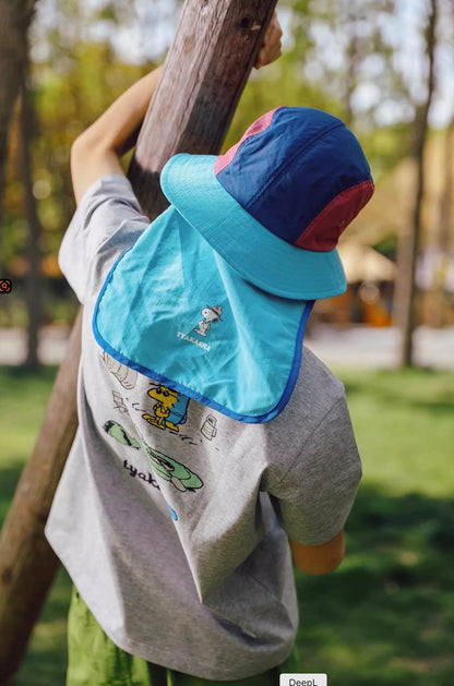 ベビー用帽子 TYAKASHA KIDS x PEANUTS フィッシャーマンハット【mh0010083】