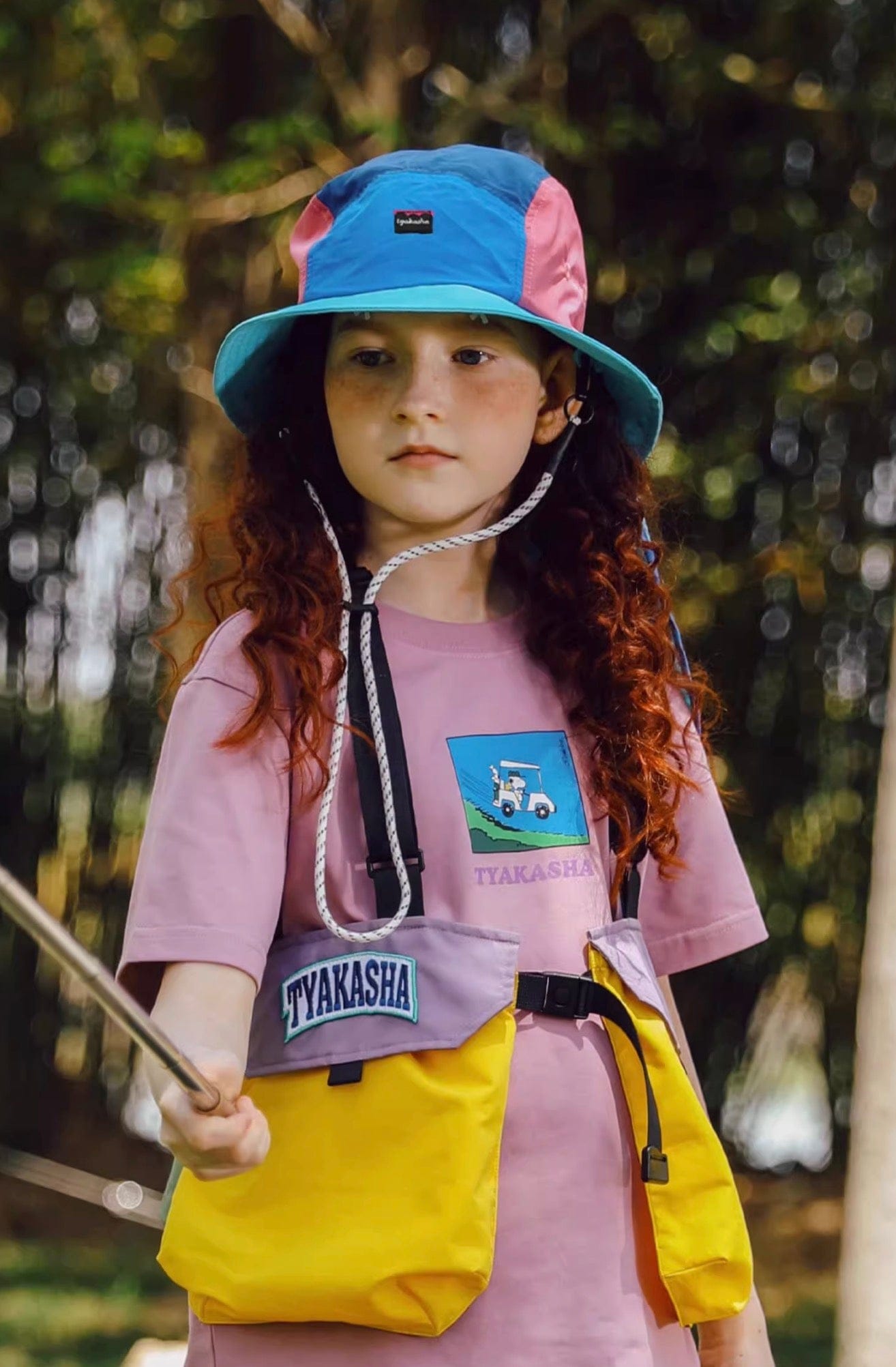 ベビー用帽子 TYAKASHA KIDS x PEANUTS フィッシャーマンハット【mh0010083】