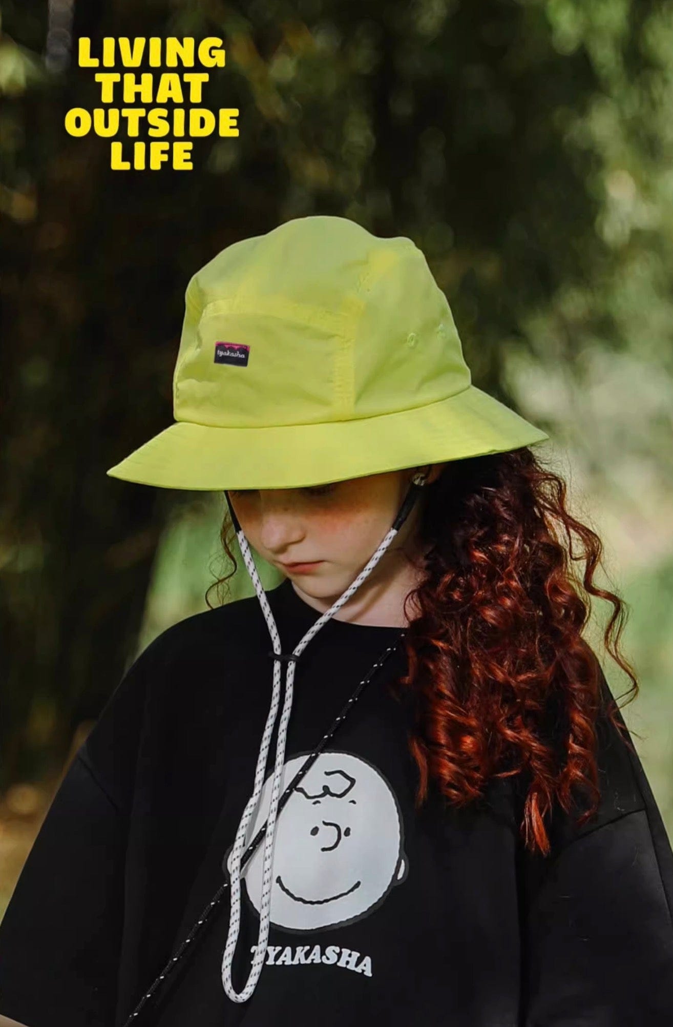 ベビー用帽子 TYAKASHA KIDS x PEANUTS フィッシャーマンハット【mh0010083】