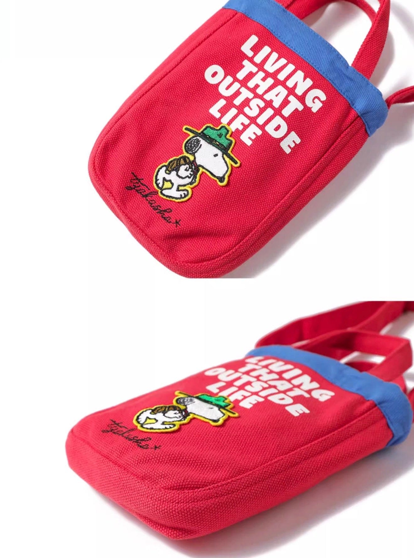 メッセンジャーバッグ TYAKASHA KIDS x PEANUTS キッズミニショルダーバッグ【mh0010084】