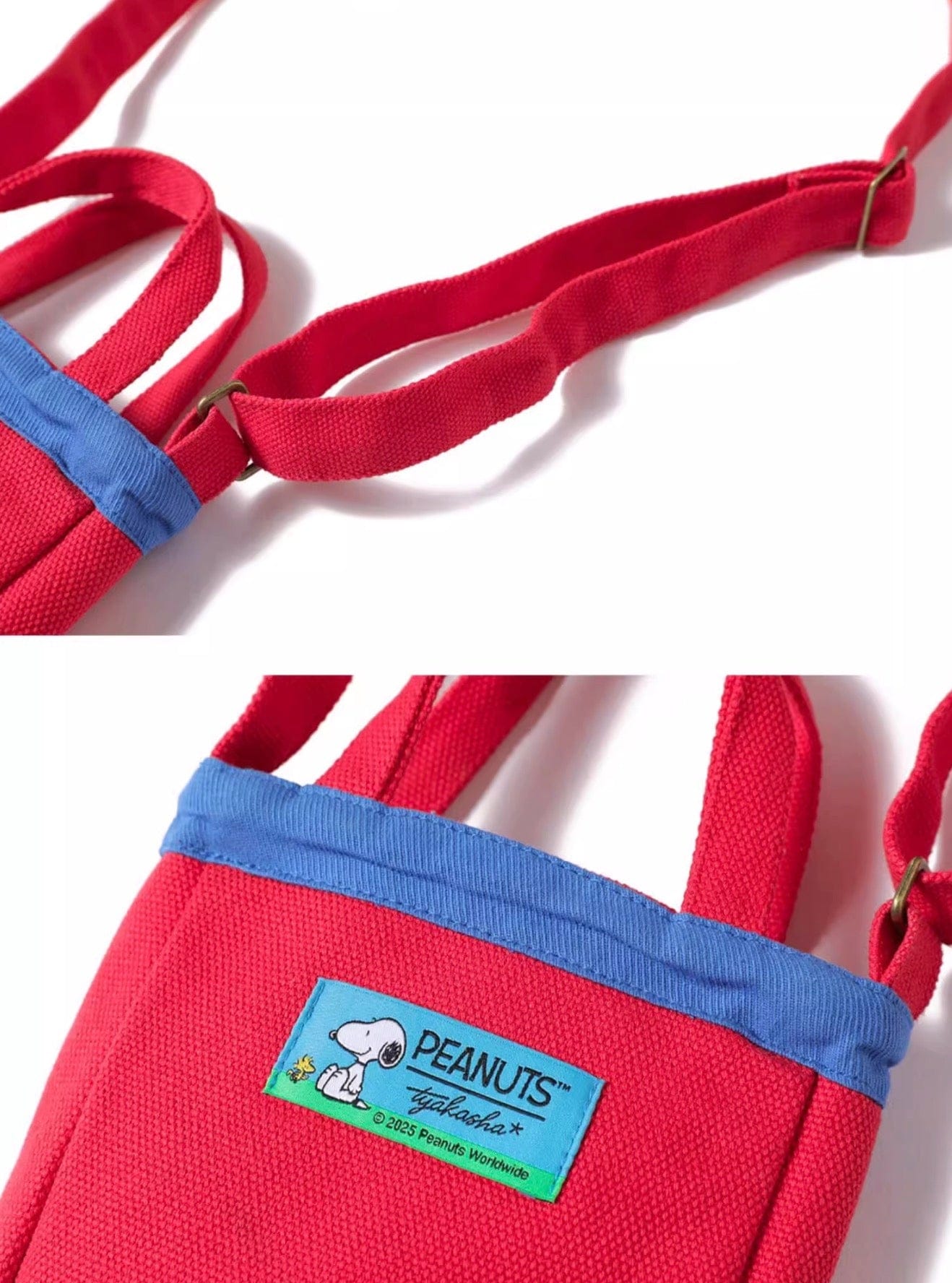 メッセンジャーバッグ TYAKASHA KIDS x PEANUTS キッズミニショルダーバッグ【mh0010084】