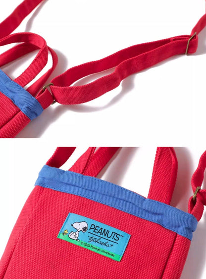 メッセンジャーバッグ TYAKASHA KIDS x PEANUTS キッズミニショルダーバッグ【mh0010084】
