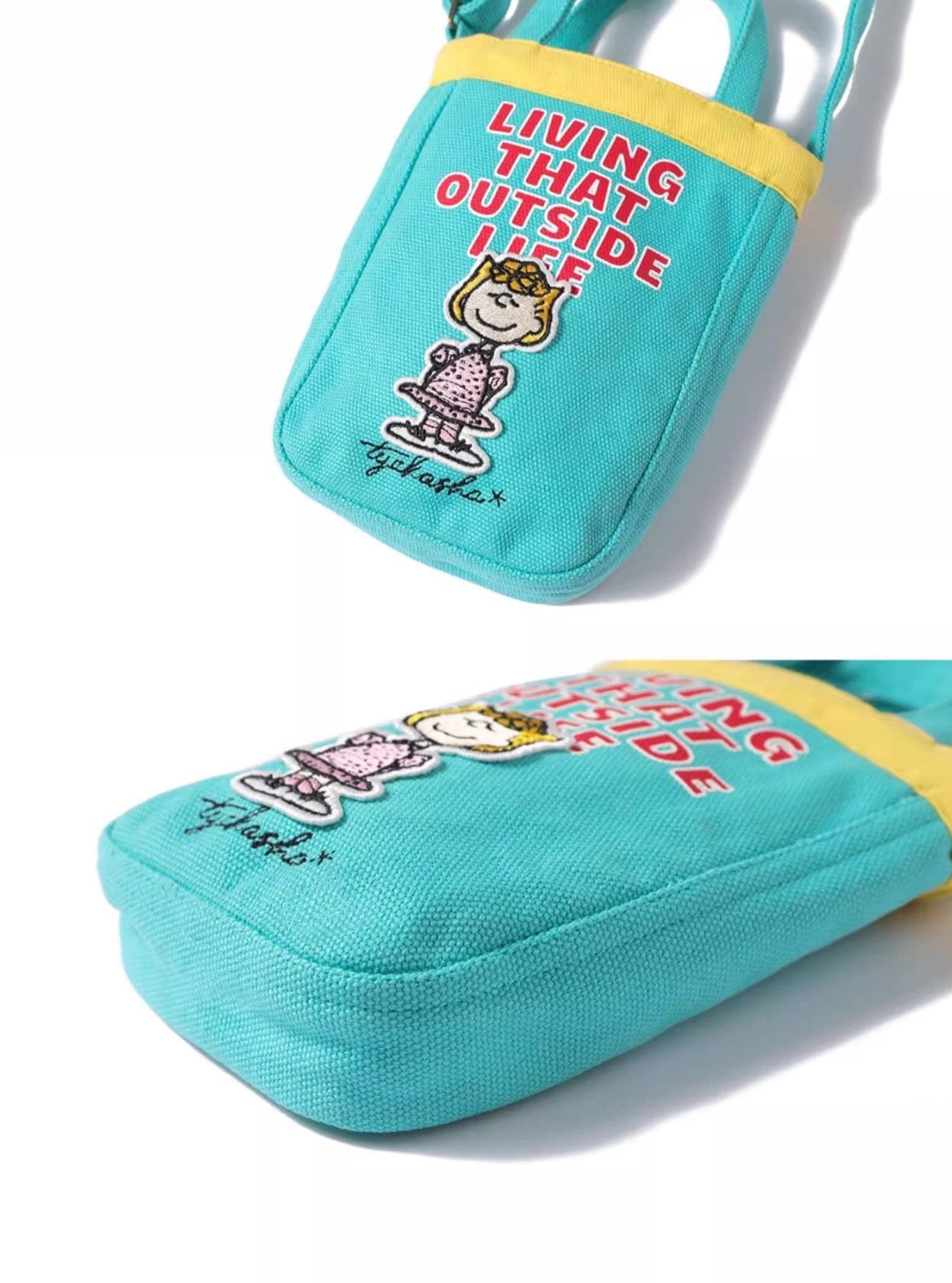 メッセンジャーバッグ TYAKASHA KIDS x PEANUTS キッズミニショルダーバッグ【mh0010084】