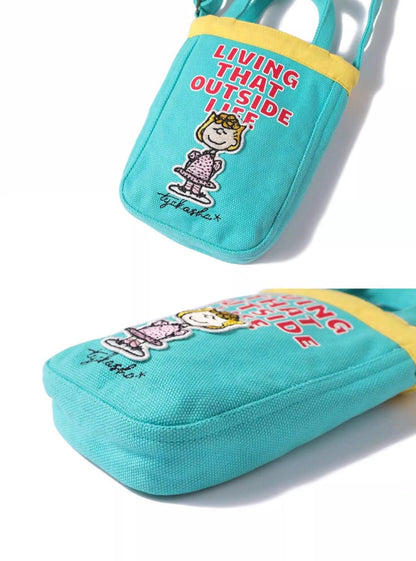 メッセンジャーバッグ TYAKASHA KIDS x PEANUTS キッズミニショルダーバッグ【mh0010084】