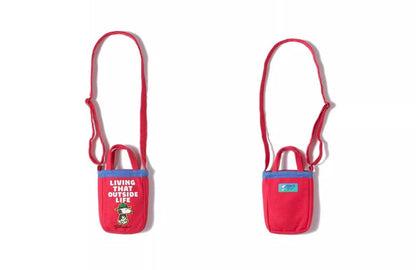 メッセンジャーバッグ TYAKASHA KIDS x PEANUTS キッズミニショルダーバッグ【mh0010084】