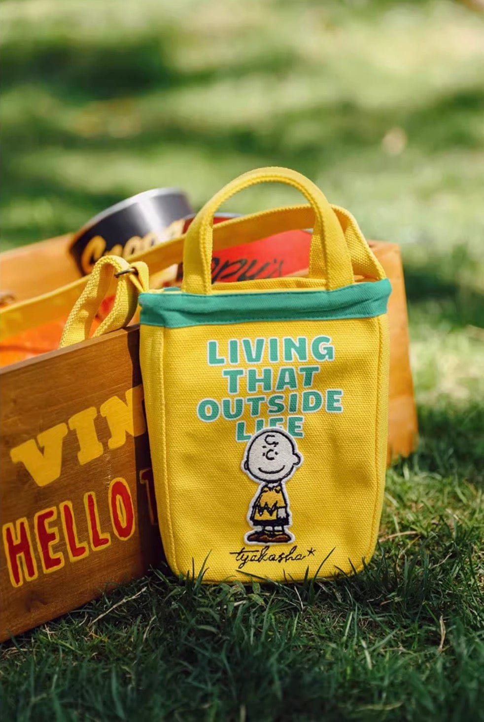 メッセンジャーバッグ TYAKASHA KIDS x PEANUTS キッズミニショルダーバッグ【mh0010084】