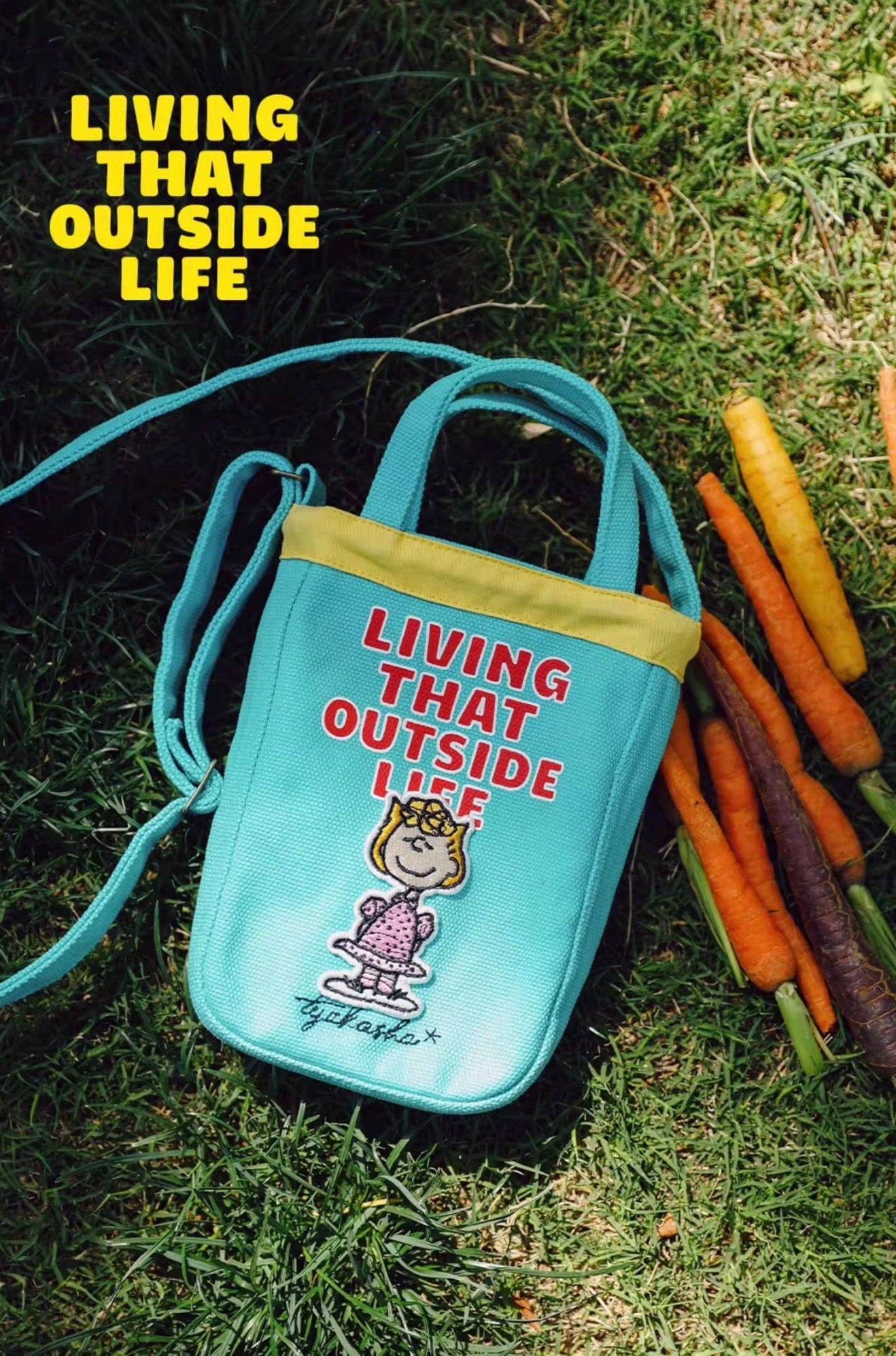 メッセンジャーバッグ TYAKASHA KIDS x PEANUTS キッズミニショルダーバッグ【mh0010084】