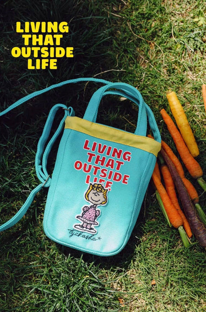 メッセンジャーバッグ TYAKASHA KIDS x PEANUTS キッズミニショルダーバッグ【mh0010084】