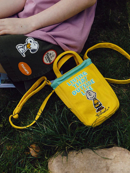 メッセンジャーバッグ TYAKASHA KIDS x PEANUTS キッズミニショルダーバッグ【mh0010084】