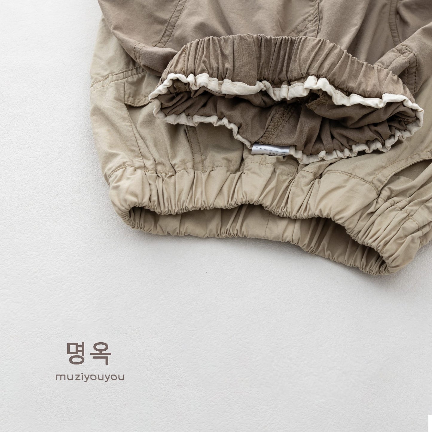 Utility Cargo Pants 立体カッティング ロングパンツ【mh0013146】 명옥 muziyouyou ロングパンツ・スウェットパンツ