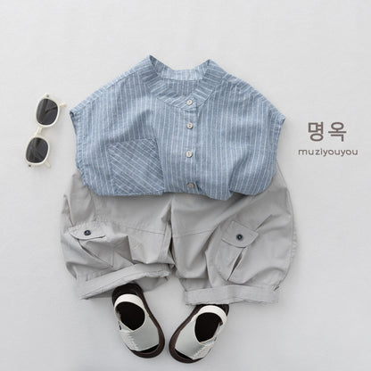 Utility Cargo Shorts バルーン ハーフパンツ【mh0013147】 명옥 muziyouyou ロングパンツ・スウェットパンツ