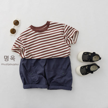 Utility Cargo Shorts バルーン ハーフパンツ【mh0013147】 명옥 muziyouyou ロングパンツ・スウェットパンツ