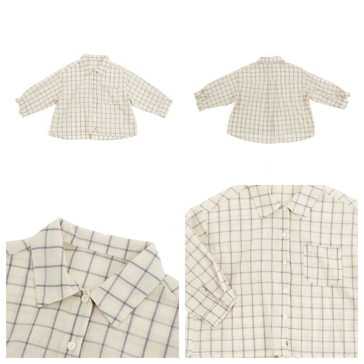 Vacation Style Long Sleeved Shirt ルーズ ナチュラル 長袖シャツ【mh0012378】 HEY BOOBII